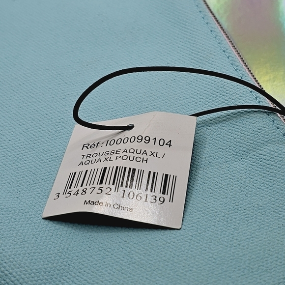 Make Up For Ever x Charli XCX Blue Pink Yellow Makeup Bag - Picture 6 of 7